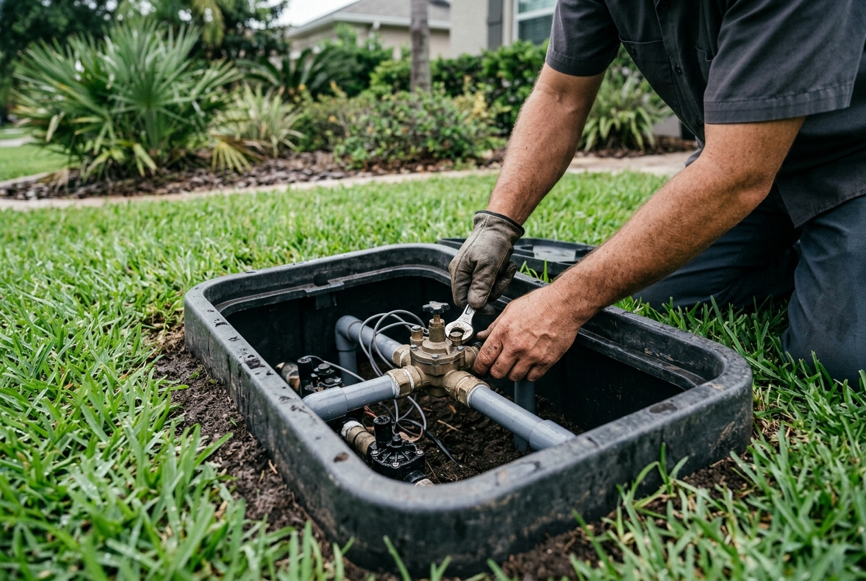 A closer look at lawn sprinkler system contractor in Clearwater for the article