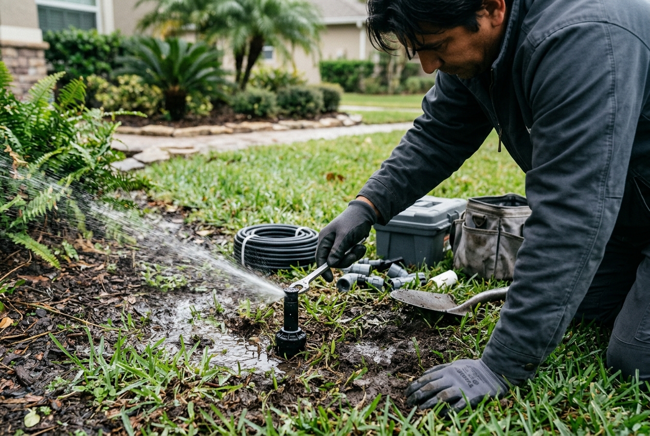 A closer look at lawn sprinkler system contractor in Clearwater for the article
